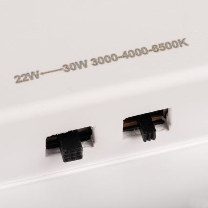 LED plafonsko svetlo sa senzorom pokreta i sumraka VARSO LED/22/30W/230V 3000/4000/6500K prečnik 33 cm IP54