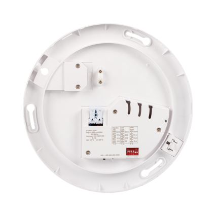 LED plafonsko svetlo sa senzorom pokreta i sumraka VARSO LED/22/30W/230V 3000/4000/6500K prečnik 33 cm IP54