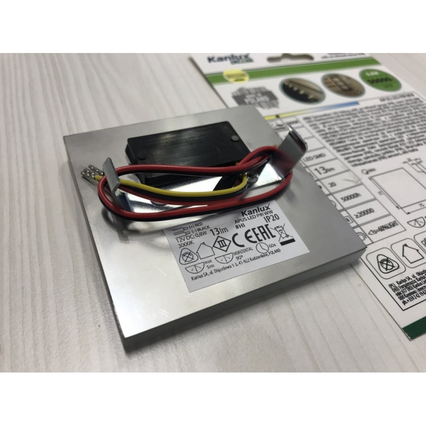 LED svetlo za stepenište sa senzorom LED/0,8W/12V 3000K