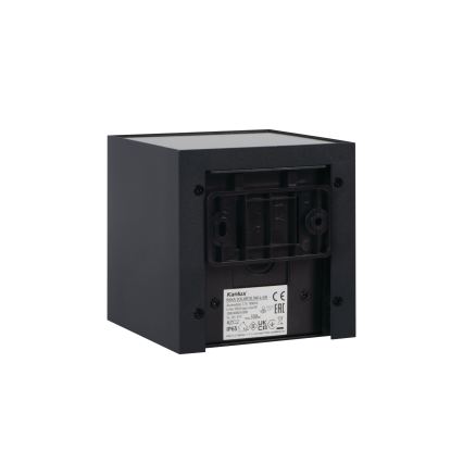 LED solarna zidna svetiljka sa senzorom REKA LED/3W/3,7V 1800 mAh 3000/4000/6500K IP65 antracit