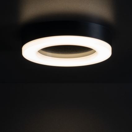 LED spoljašnje plafonsko svetlo TURA LED/24W/230V 4000K IP65 crna