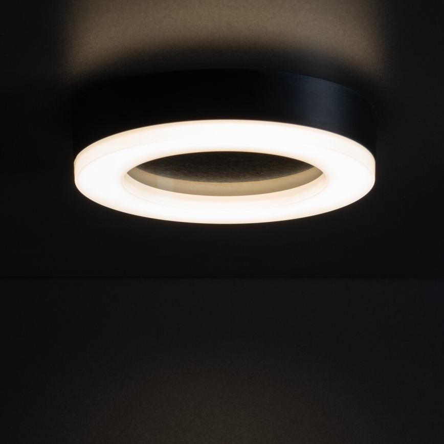 LED spoljašnje plafonsko svetlo TURA LED/24W/230V 4000K IP65 crna