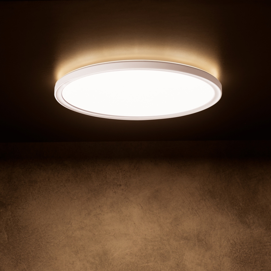 LED plafonsko svetlo AZPO LED/22W/230V 3000/4000/6000K prečnik 42 cm IP54 bela