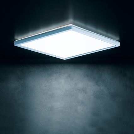LED plafonsko svetlo AZPO LED/12,3W/230V 3000/4000/6000K 22,5x22,5 cm IP54 belo