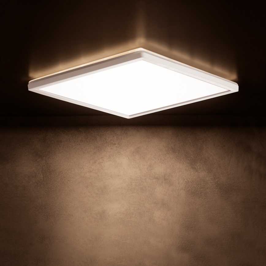 LED plafonsko svetlo AZPO LED/17,5W/230V 3000/4000/6000K 30x30 cm IP54 belo