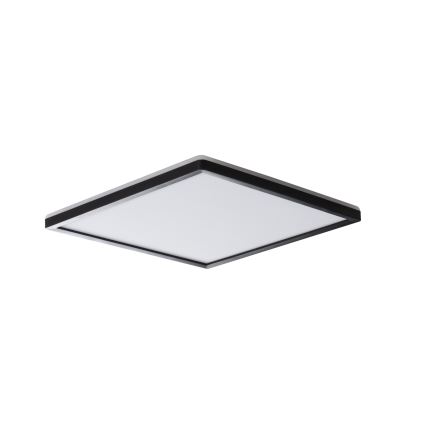 LED plafonsko svetlo AZPO LED/17,5W/230V 3000/4000/6000K 30x30 cm IP54 crna
