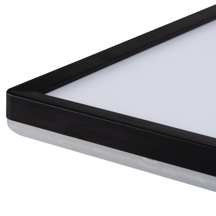 LED plafonsko svetlo AZPO LED/17,5W/230V 3000/4000/6000K 30x30 cm IP54 crna