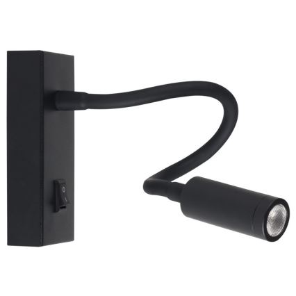 LED fleksibilna lampica TONIL LED/2,7W/230V crna