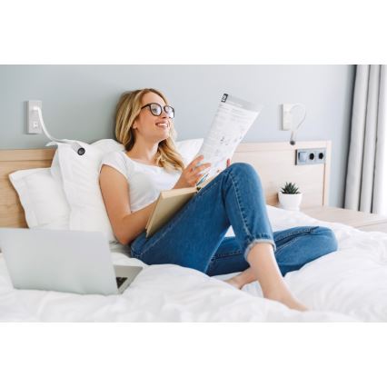 LED fleksibilna lampica TONIL LED/2,7W/230V bela