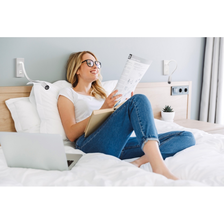 LED fleksibilna lampica TONIL LED/2,7W/230V bela