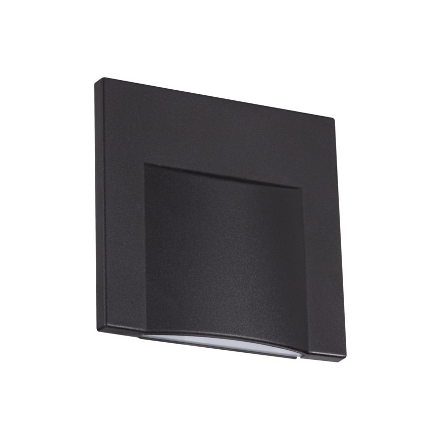 LED svetlo za stepenište ERINUS LED/0,8W/12V 4000K crna