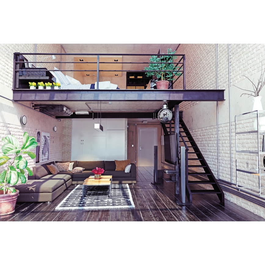 LED spoljašnje svetlo BENO LED/24W/230V 4000K antracit IP54