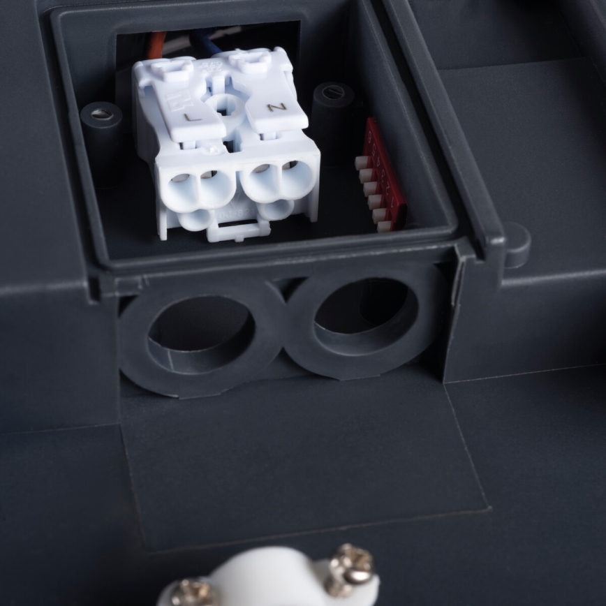 LED spoljašnja svetiljka sa senzorom BENO LED/24W/230V 4000K antracit IP54