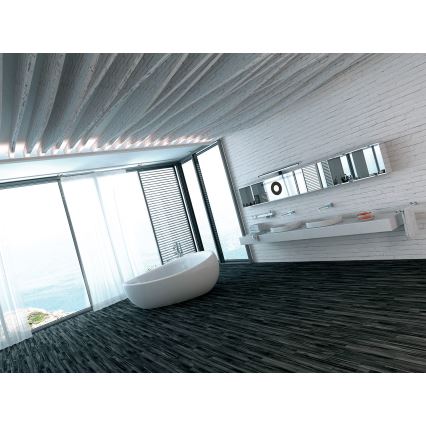 LED Kupaonsko osvetljenje za ogledalo ASTIM LED/12W/230V IP44 crna