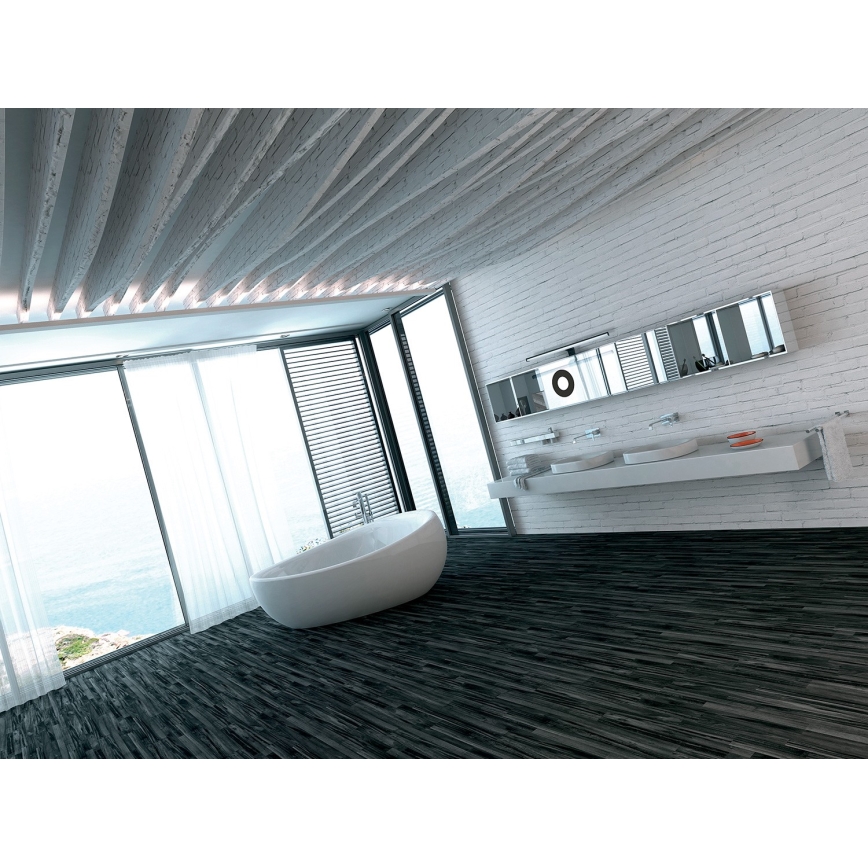 LED Kupaonsko osvetljenje za ogledalo ASTIM LED/12W/230V IP44 crna