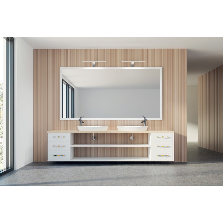 LED kupatilsko osvetljenje za ogledalo ASTIM LED/12W/230V IP44 mat hrom