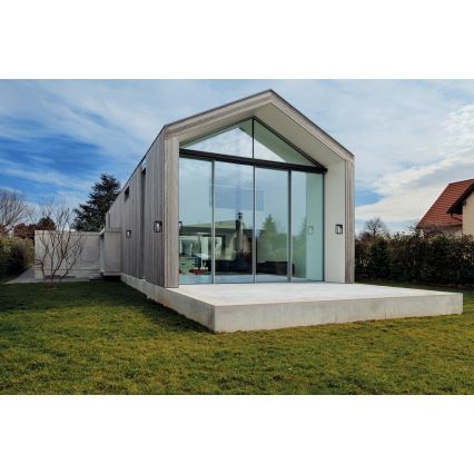 Spoljašnje zidno svetlo sa senzorom VIMO 1xE27/15W/230V IP44