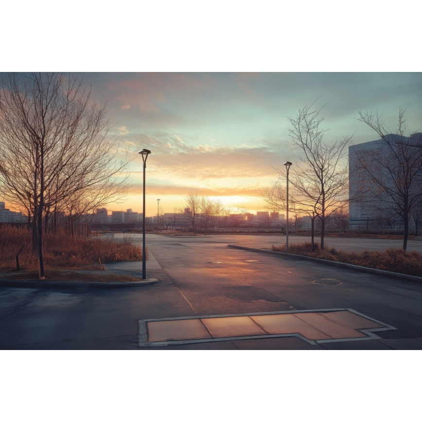 LED ulična svetiljka PARCOLI LED/30/40/50W/230V 3000/4000/6500K IP66 siva