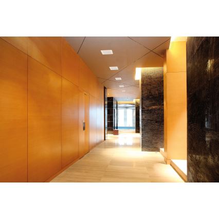 LED kupatilsko ugradno svetlo TAVO LED/9W/230V 3000/4000/6000K 12x12 cm IP44 belo