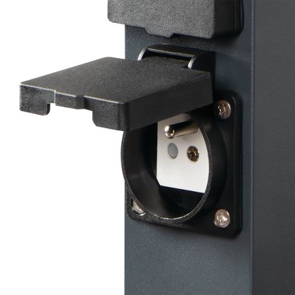 Spoljni stub za utičnice NASTO 2Z, tip E, 230V, IP44, antracit