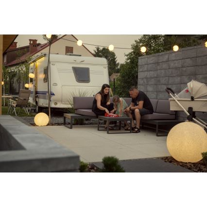 Spoljašnja lampa STONO 1xE27/15W/230V prečnik 23 cm IP65