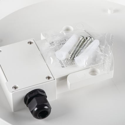 LED Tehnička plafonska svetiljka IPER LED/10W/230V IK10 IP65 okrugla bela