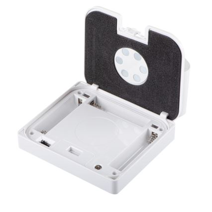 Kanlux 37392 - LED ugradna svetiljka sa senzorom pokreta i sumraka IRS LED/0,3W/3xAAA IP54 bela