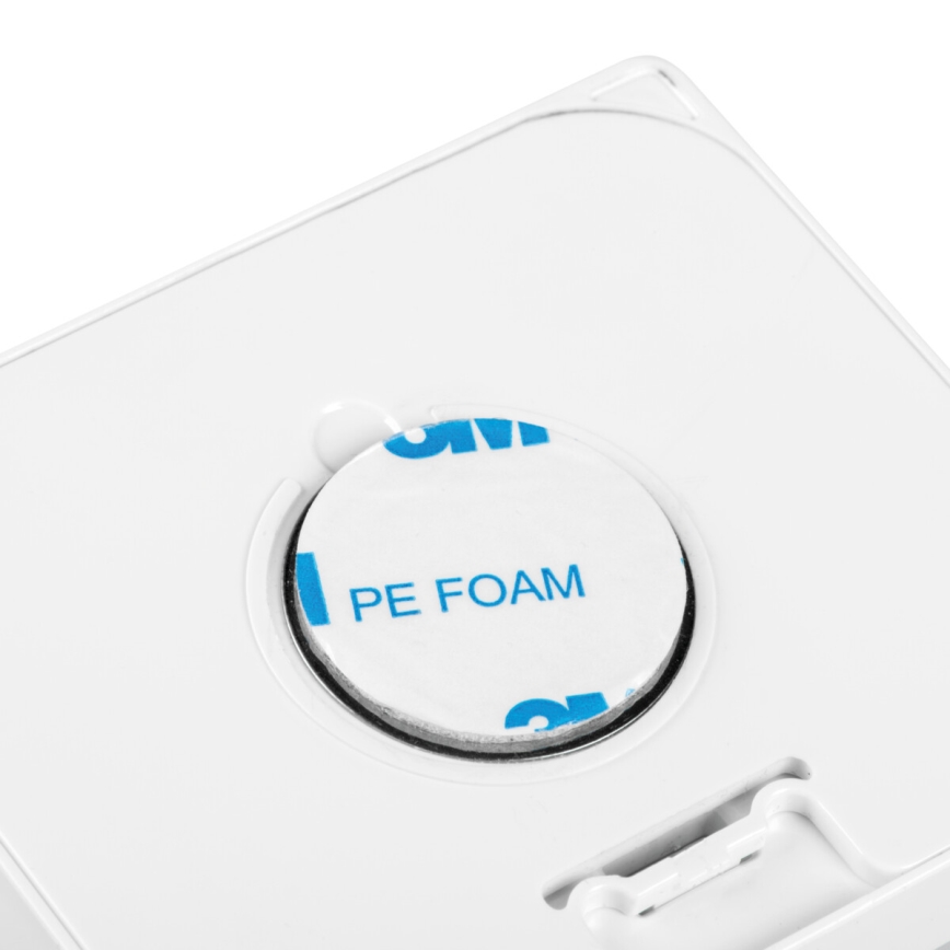 Kanlux 37392 - LED ugradna svetiljka sa senzorom pokreta i sumraka IRS LED/0,3W/3xAAA IP54 bela
