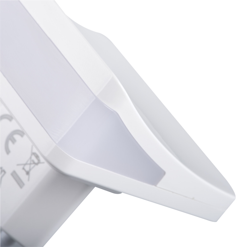 Kanlux 37393 - LED orijentaciono svetlo sa senzorom sumraka za utičnicu HOFI LED/0,28W/230V belo