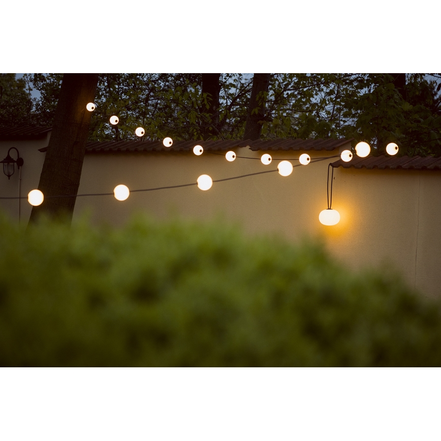 LED prigušiva punjiva viseća lampa za spoljašnju upotrebu STONO LED/1W/3000 mAh IP54
