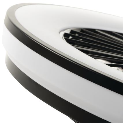 LED prigušiva stropna svetiljka sa ventilatorom PLAVE LED/48W/230V 3000/4000/6500K + daljinski upravljač