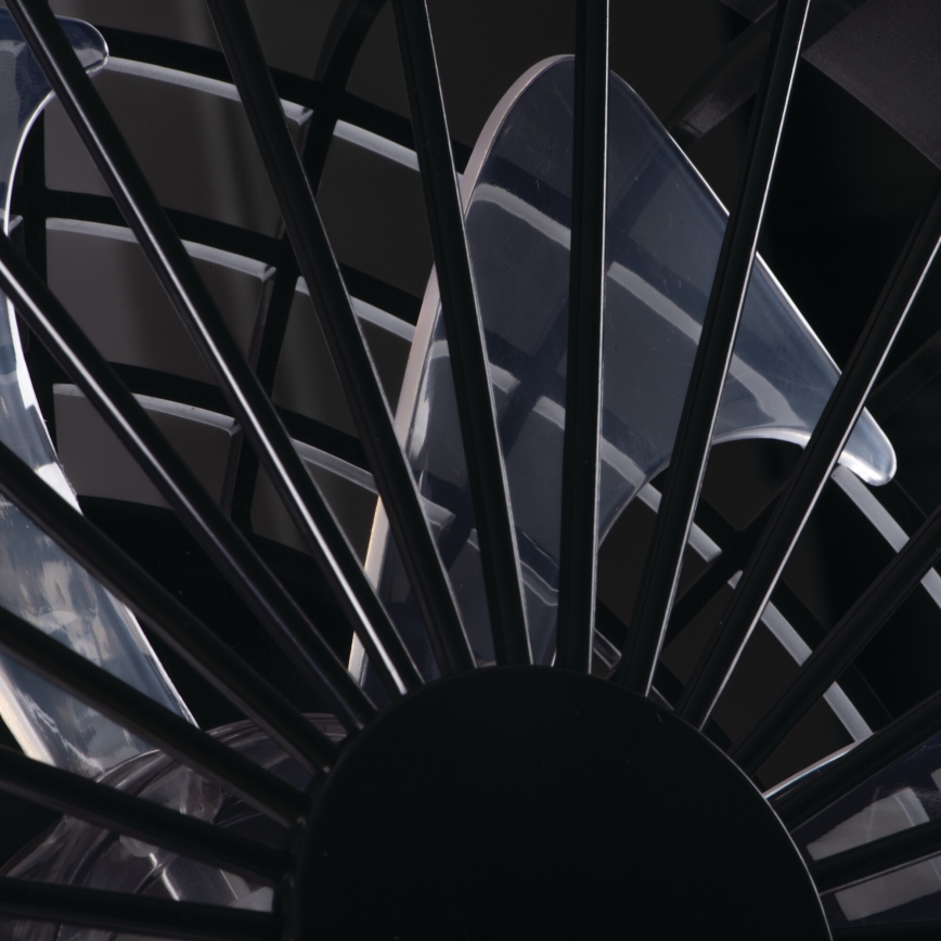 LED RGBW prigušiva stropna svetiljka sa ventilatorom PLAVE LED/48W/230V 3000/4000/6500K + daljinski upravljač