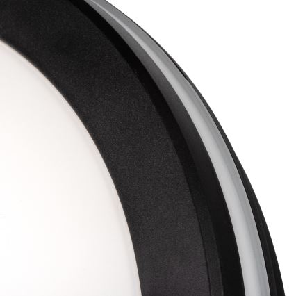 LED spoljašnje plafonsko svetlo BENO ECO LED/12W/230V 3000/4000/6500K prečnik 20 cm IP65 crno