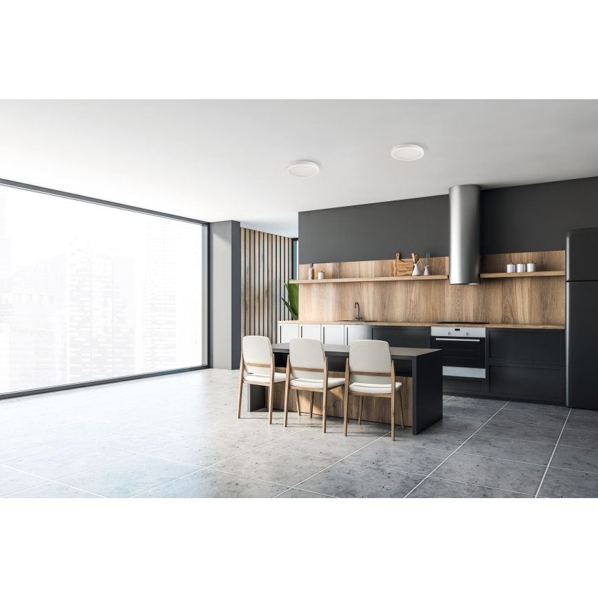 LED spoljašnje plafonsko svetlo BENO ECO LED/30W/230V 3000/4000/6500K preč. 30 cm IP65 belo