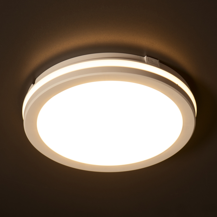 LED spoljašnje plafonsko svetlo BENO ECO LED/30W/230V 3000/4000/6500K preč. 30 cm IP65 belo
