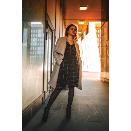 LED spoljašnja plafonska svetiljka BENO LED/24/30W/230V 3000/3500/4000K IP65 antracit, kvadratna