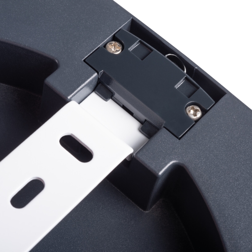 LED spoljašnja plafonska svetiljka sa senzorom pokreta BENO LED/24/30W/230V 3000/3500/4000K IP65 antracit, četvrtasta