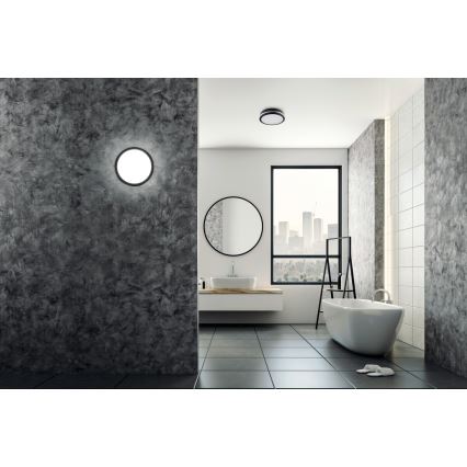 LED spoljašnje plafonsko svetlo BENO LED/24/30W/230V 3000/3500/4000K IP65 antracitno okruglo