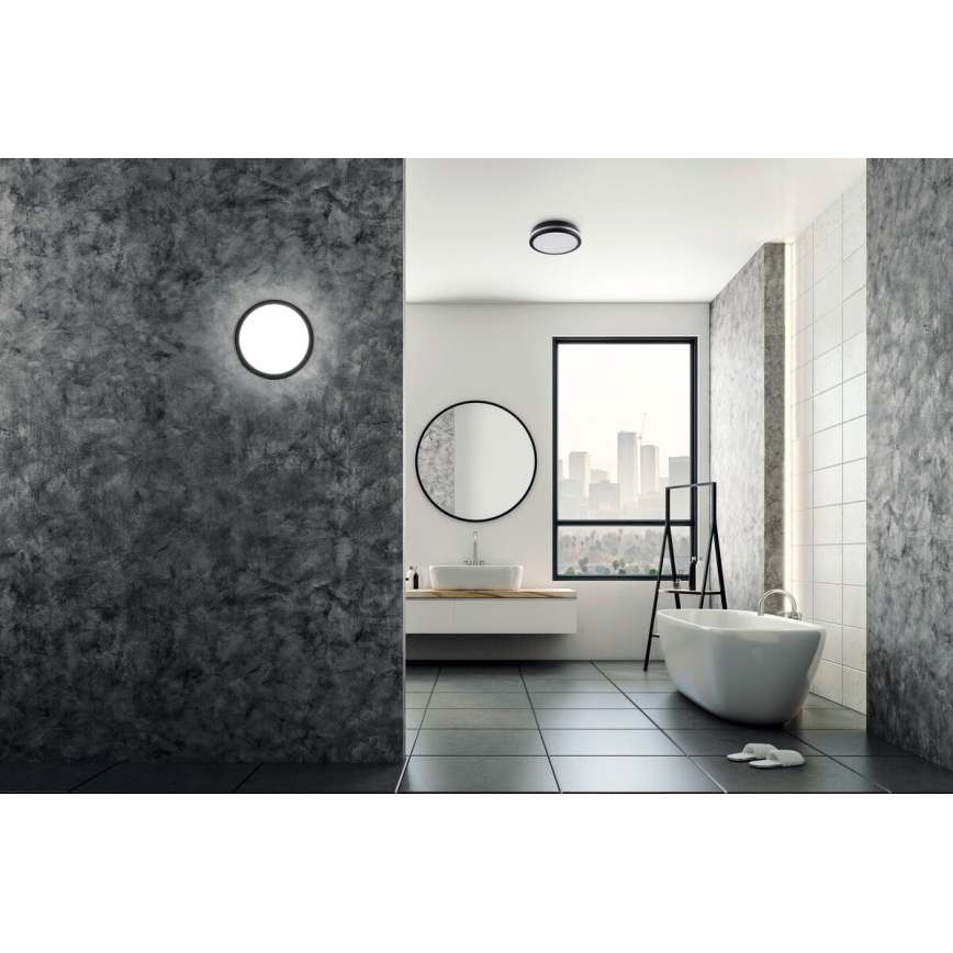 LED spoljašnje plafonsko svetlo BENO LED/24/30W/230V 3000/3500/4000K IP65 antracitno okruglo