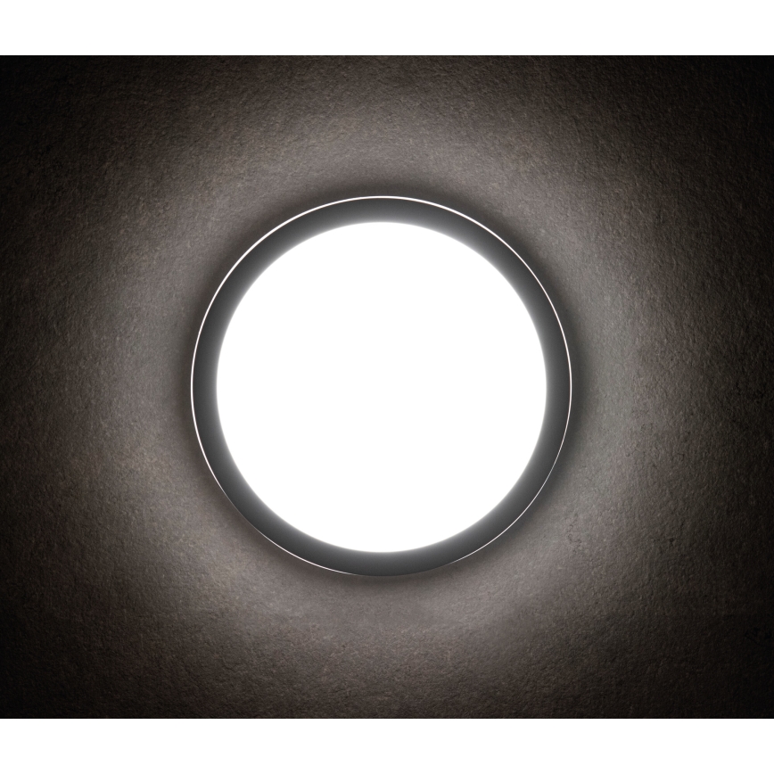 LED spoljno plafonsko svetlo sa senzorom pokreta BENO LED/12/18W/230V 3000/3500/4000K IP65 antracitno okruglo