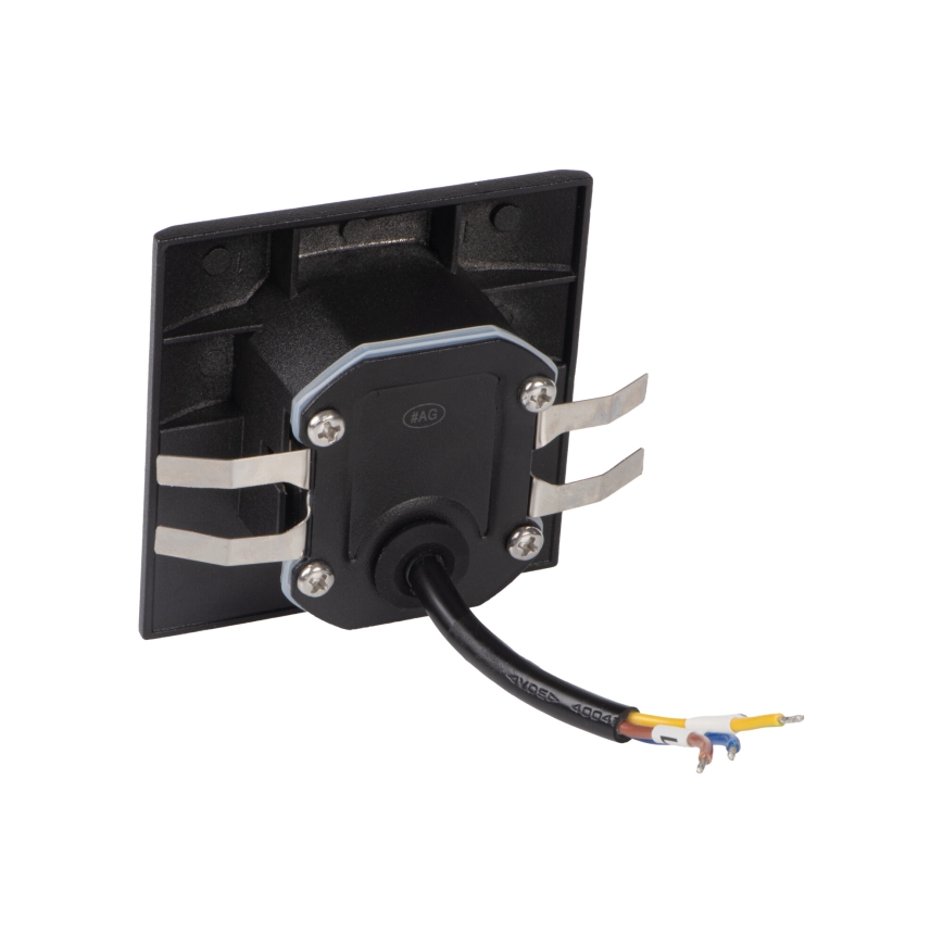 LED svetiljka za stepenište EXIN LED/2,5W/230V 3000K IP65 crna, kvadratna