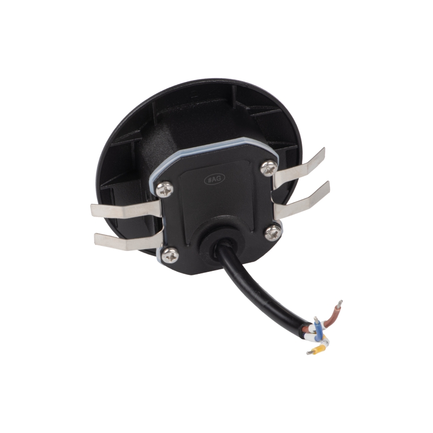 LED svetiljka za stepenište sa senzorom pokreta i sumraka EXIN LED/2,5W/230V 4000K IP65 crna okrugla