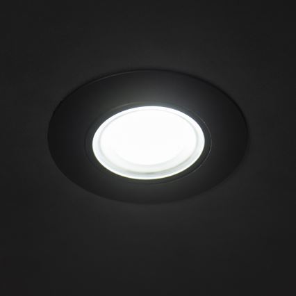LED ugradno svetlo FIZU LED/4W/230V 3000/4000/6500K crna