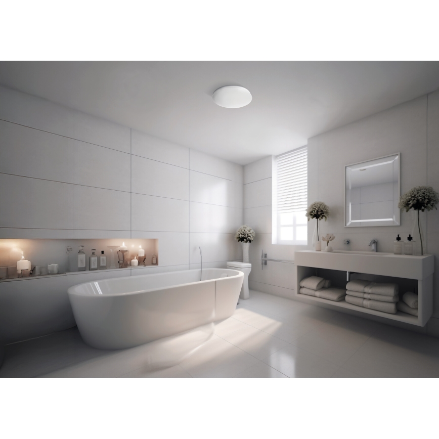 LED plafonsko svetlo za kupatilo ENELO LED/10W/230V pr. 24 cm IP44
