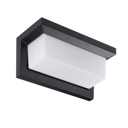 LED spoljašnje zidno svetlo LERTO LED/12W/230V IP54 crna
