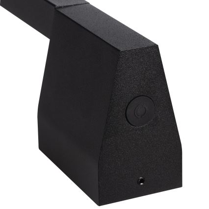 LED spoljašnja zidna svetiljka YALTE LED/8,5W/230V 3000/4000/6500K 93 cm IP54 crna