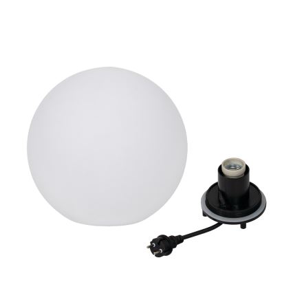 Spoljna lampa STONO 1xE27/20W/230V, prečnik 30 cm, IP65, bela