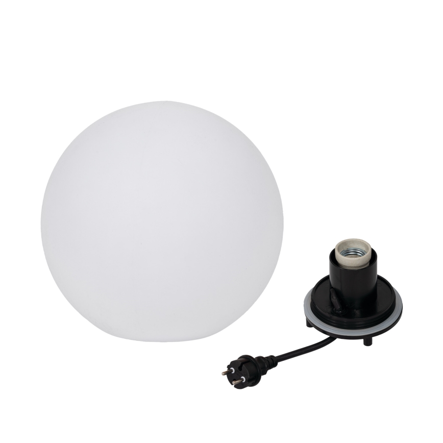 Spoljna lampa STONO 1xE27/20W/230V, prečnik 30 cm, IP65, bela