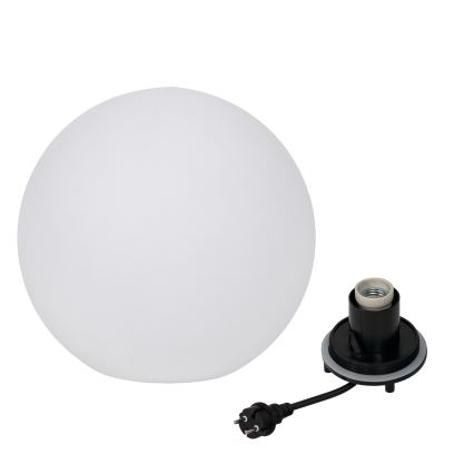 Spoljašnja lampa STONO 1xE27/20W/230V, prečnik 40 cm, IP65, bela