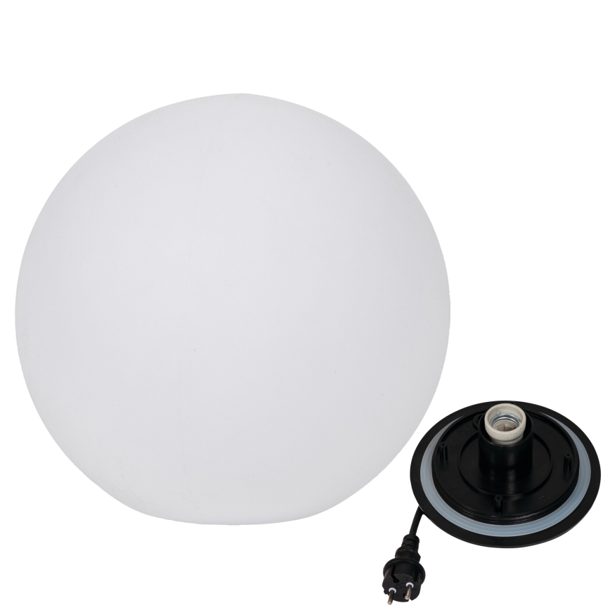 Spoljašnja lampa STONO 1xE27/20W/230V, prečnika 50 cm, IP65, bela